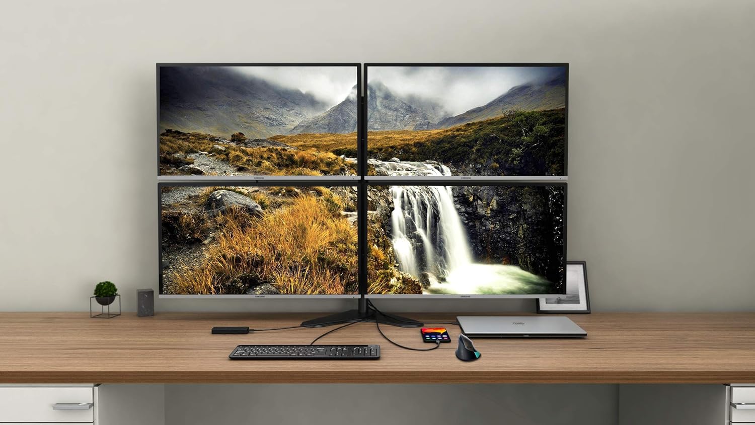 I-Tec Usb-C Quattro Display Docking Station With Power Deliv