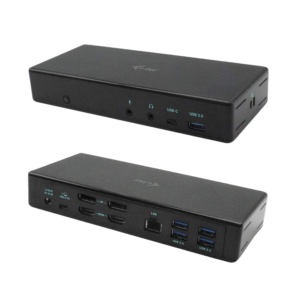 I-Tec Usb-C Quattro Display Docking Station With Power Deliv