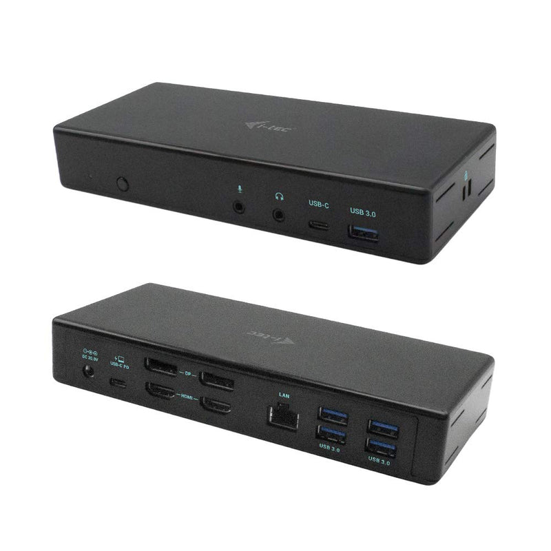 I-Tec Usb-C Quattro Display Docking Station With Power Deliv