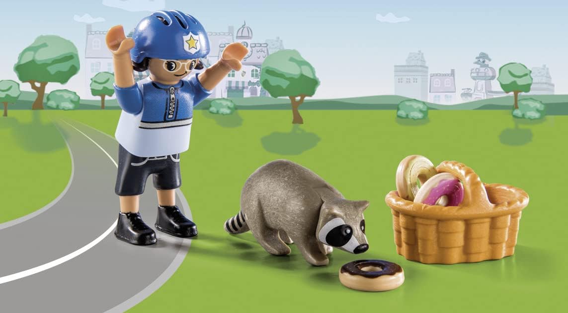 Playmobil DUCK ON CALL 70918 Police Action: Police Chase, Toy for Children Ages 3+