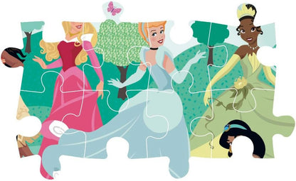 Clementoni 23767 Disney Princesas Maxi Puzzle 104pcs Princess Supercolor Princess-104 Pieces-Jigsaw Kids Age 4, Multicolor, Medium