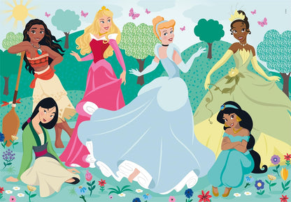 Clementoni 23767 Disney Princesas Maxi Puzzle 104pcs Princess Supercolor Princess-104 Pieces-Jigsaw Kids Age 4, Multicolor, Medium