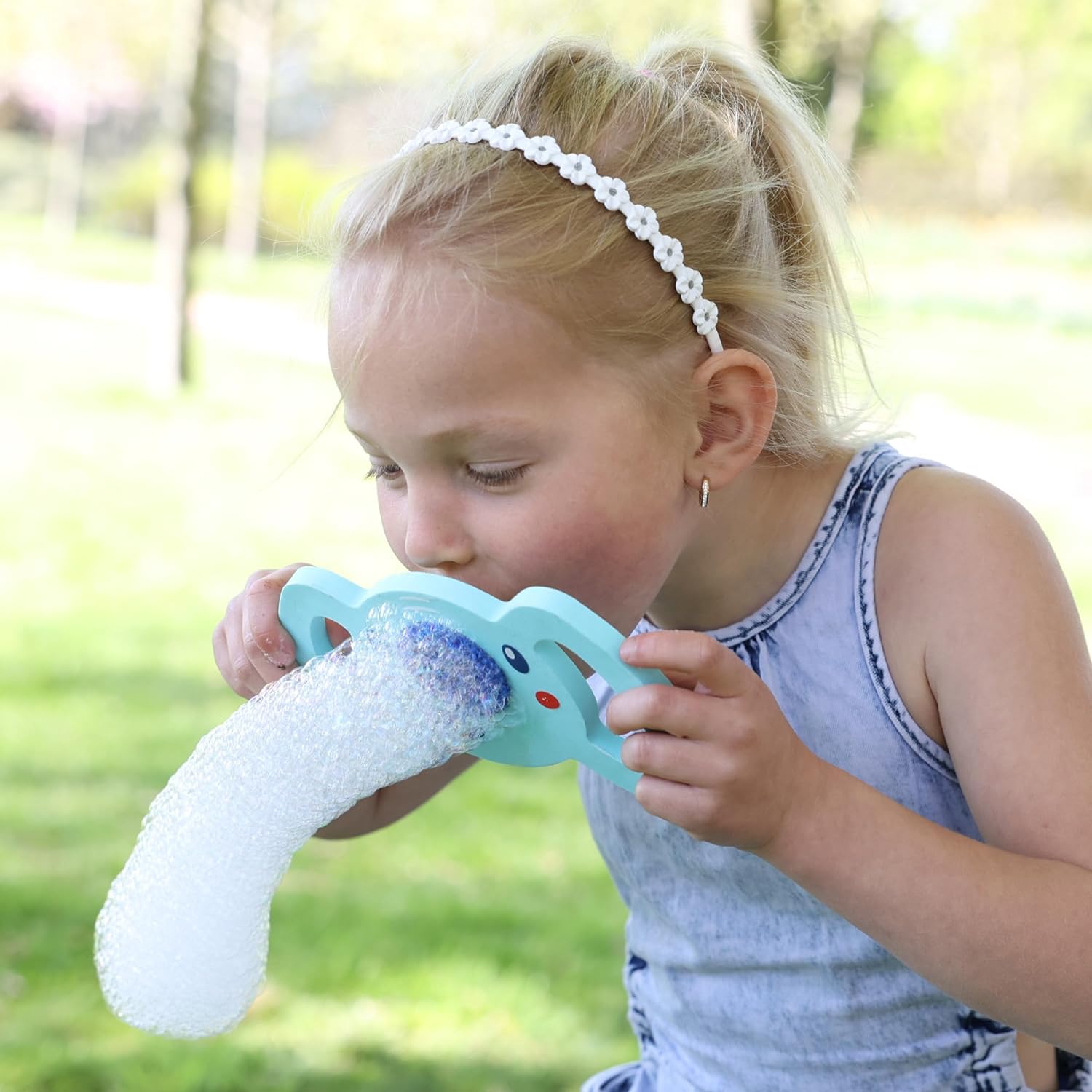 SES Creative 02279 Bubble Foam Elephant Toy