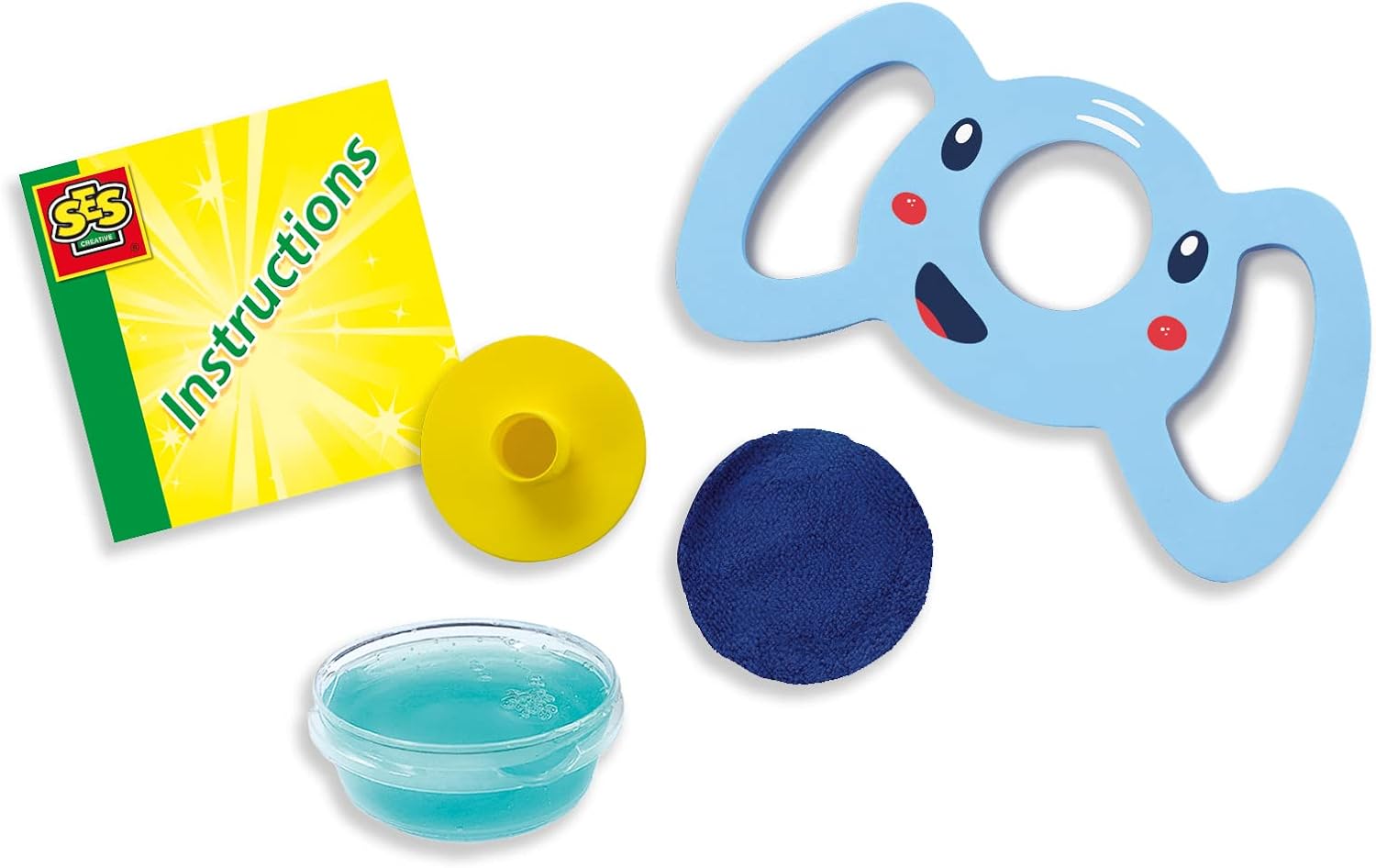 SES Creative 02279 Bubble Foam Elephant Toy
