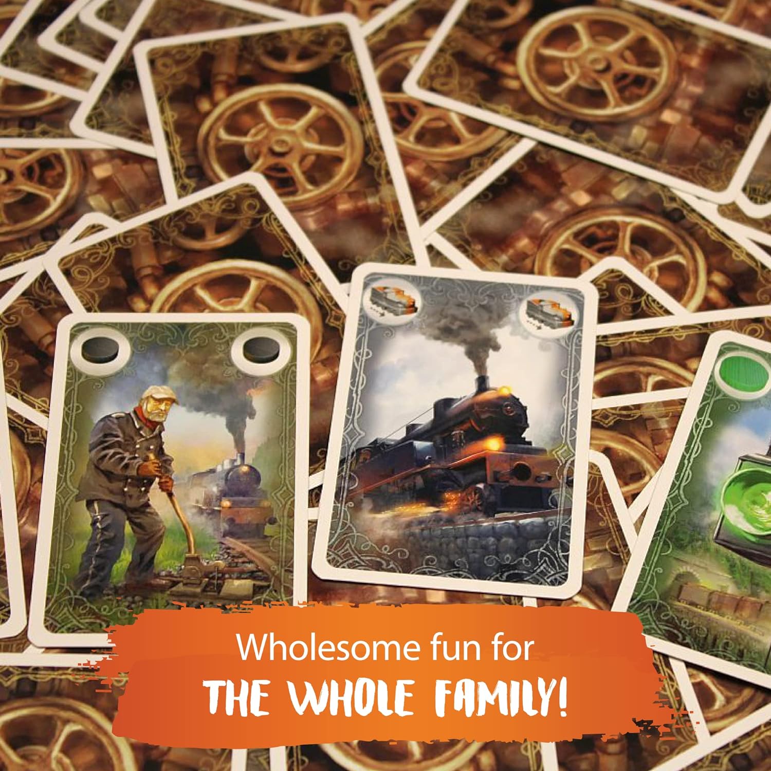 Thames & Kosmos Switch and Signal, Cooperative Card Game, Family Games for Game Night, Board Games for Adults and Kids, For 2 to 4 Players, 45-Minute Playing Time, Age 10+