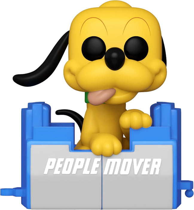 Funko POP! Disney: WDW50- People Mover Pluto With Balloon - Disney World 50th Anniversary - Collectable Vinyl Figure - Gift Idea - Official Merchandise - Toys for Kids & Adults