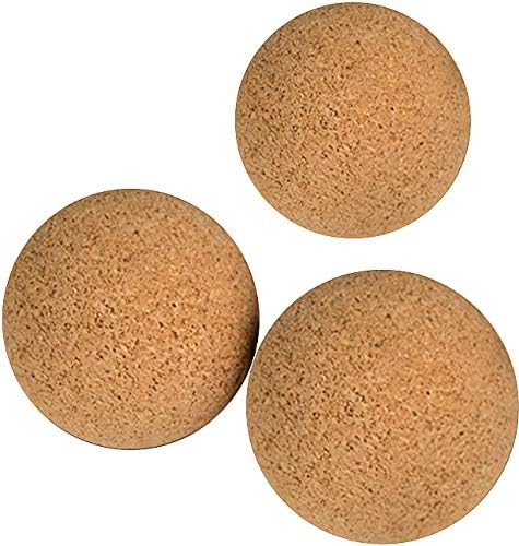 Smoby - Cork Balls 35 mm - Pack of 3 - for Table Football - Made in France - 140411