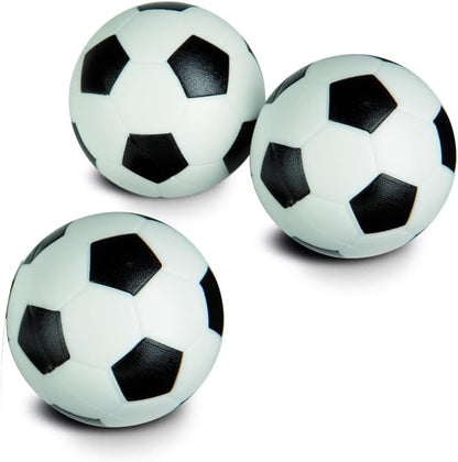 Smoby- Set de 3 Pelotas de Plástico para Futbolín, Bolas, 34mm de Diámetro, A Partir de 3 Años (7600140712