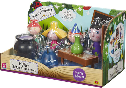Ben & Holly Magic Potion Class, scaled preschool figures, imaginative play, Little Kingdom, nanny plum
