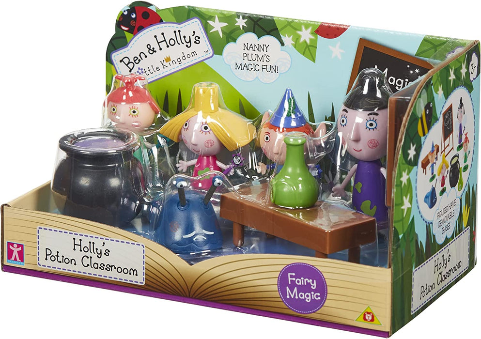 Ben & Holly's Magic Classroom, scaled preschool figures, imaginative play, Ben & Holly's Little Kingdom, nanny plum : Character Options Ben & Holly's Magic Classroom, scaled preschool figures, imaginative play, Ben & Holly's Little Kingdom, nanny plum : Character Options