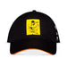 STREET FIGHTER Ryu Yellow Poster Print Adjustable Cap, Black/Orange (BA044528SFG