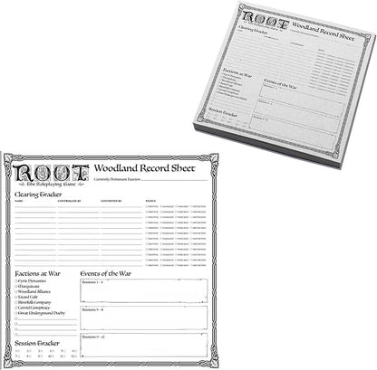 Gamemaster Accessory Pack - Root: The Roleplaying Game expansion, Tri-Fold tabletop GM screen and campaign notepads