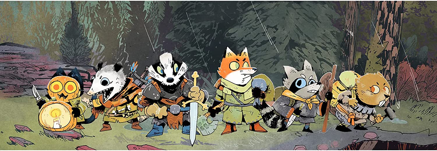 Magpie Games Denizens Deck – Root: The Roleplaying Game Expansion, 55 cartes, personnages PNJ avec statistiques, traits et art original en couleur par Kyle Ferrin, Fantasy Adventure RPG