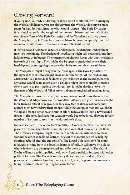 Root RPG: Travelers and Outsiders
