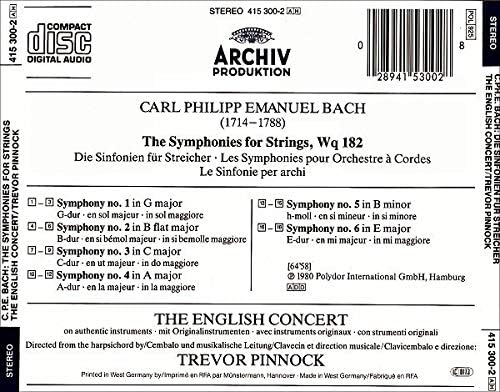 The Symphonies For Strings