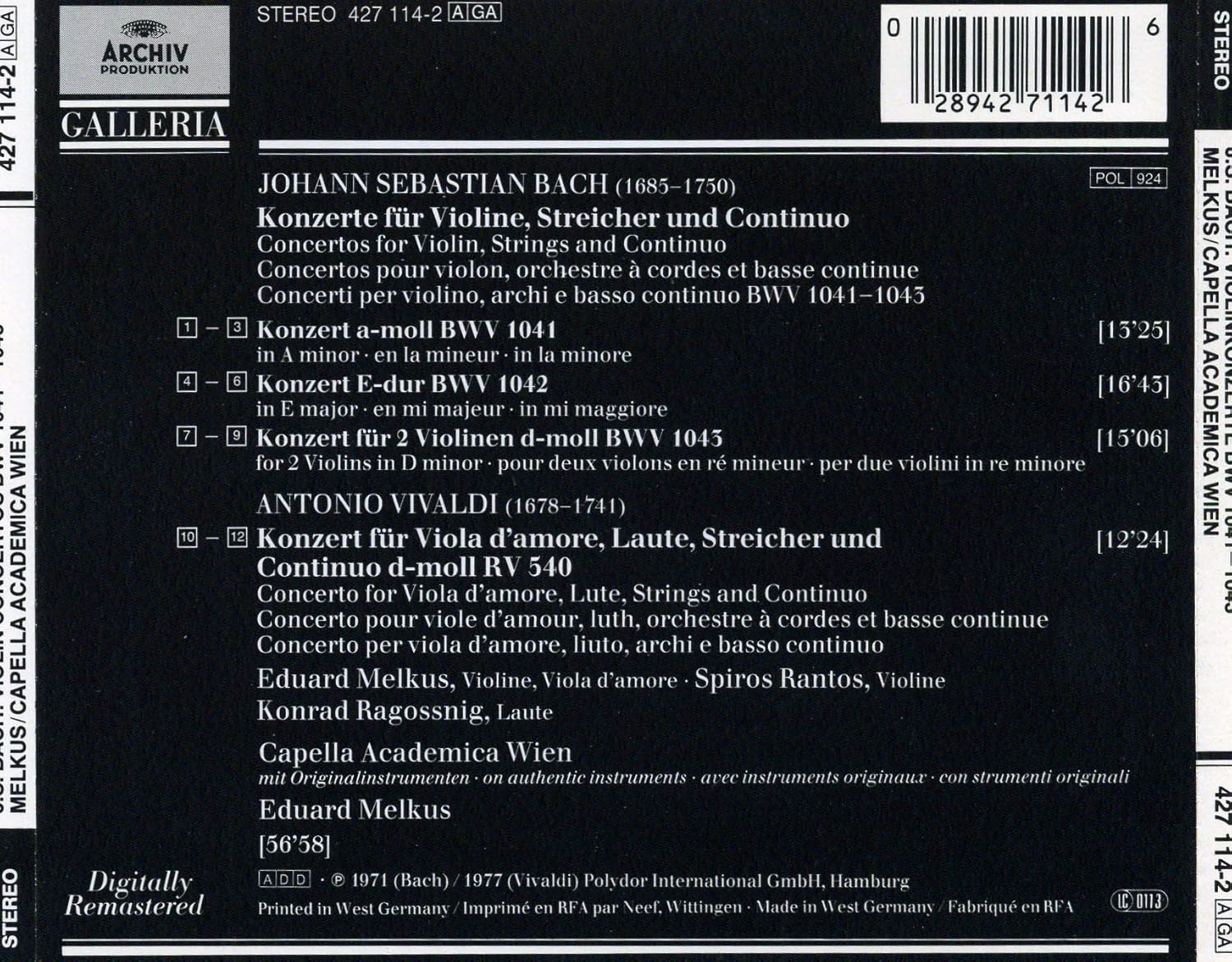 Violin Concerti