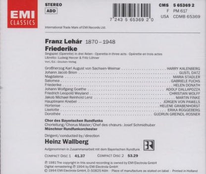 Friederike (Opera Completa