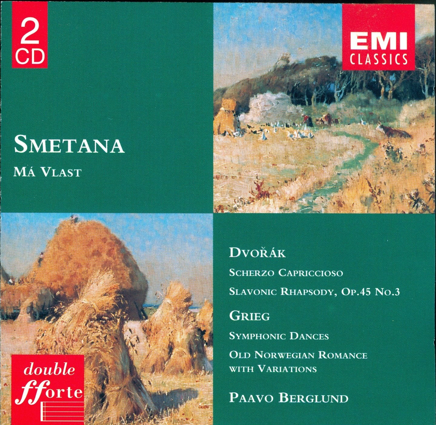 Ma Vlast / Scherzo Capriccioso Op. 66 / Slavonic Rhapsody In A Flat, Op. 45 No.