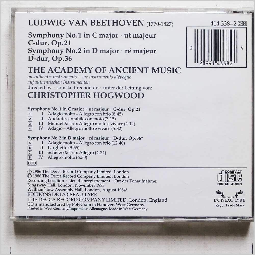 Symphonies 1 & 2