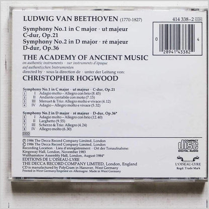 Symphonies 1 & 2