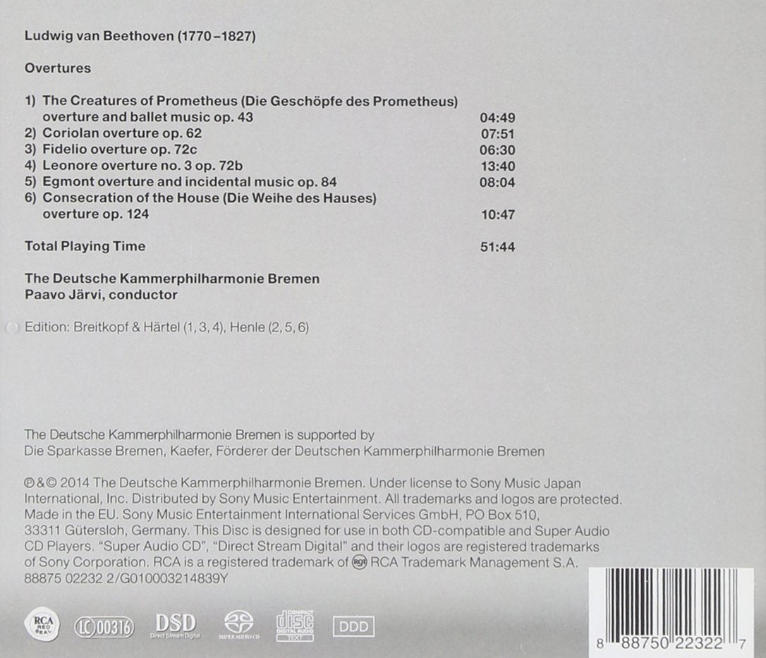 Beethoven: Overtures