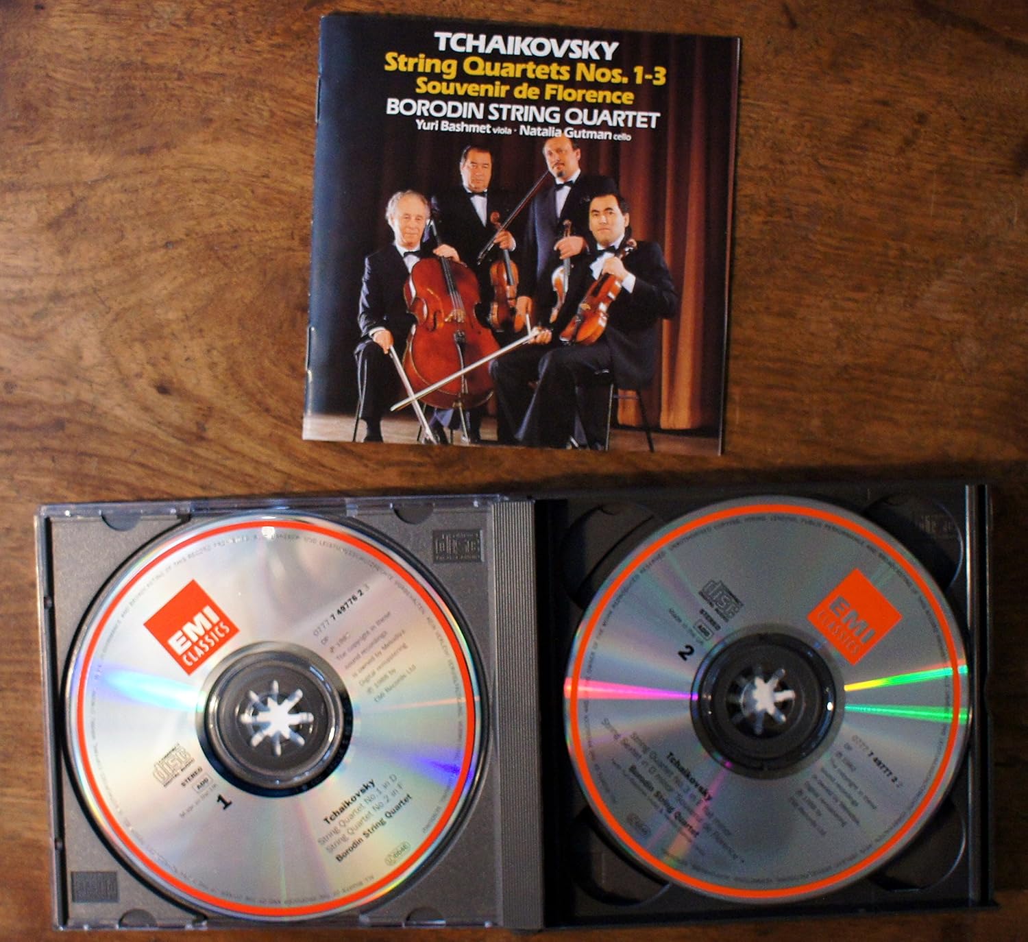 Tchaikovsky - String Quartets Nos.1-3, Souvenir de Florence