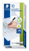 STAEDTLER 316-9 Lumocolor Non-Permanent Pen, Fine Line Width, 0.6mm - Black (Box of 10