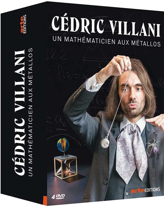 Coffret cédric villani : un mathématicien aux métallos