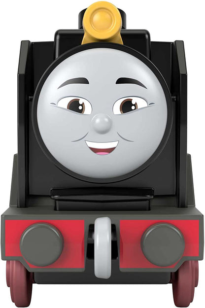 Fisher-Price Thomas & Friends die-cast push-along Hiro toy train engine for preschool kids ages 3+