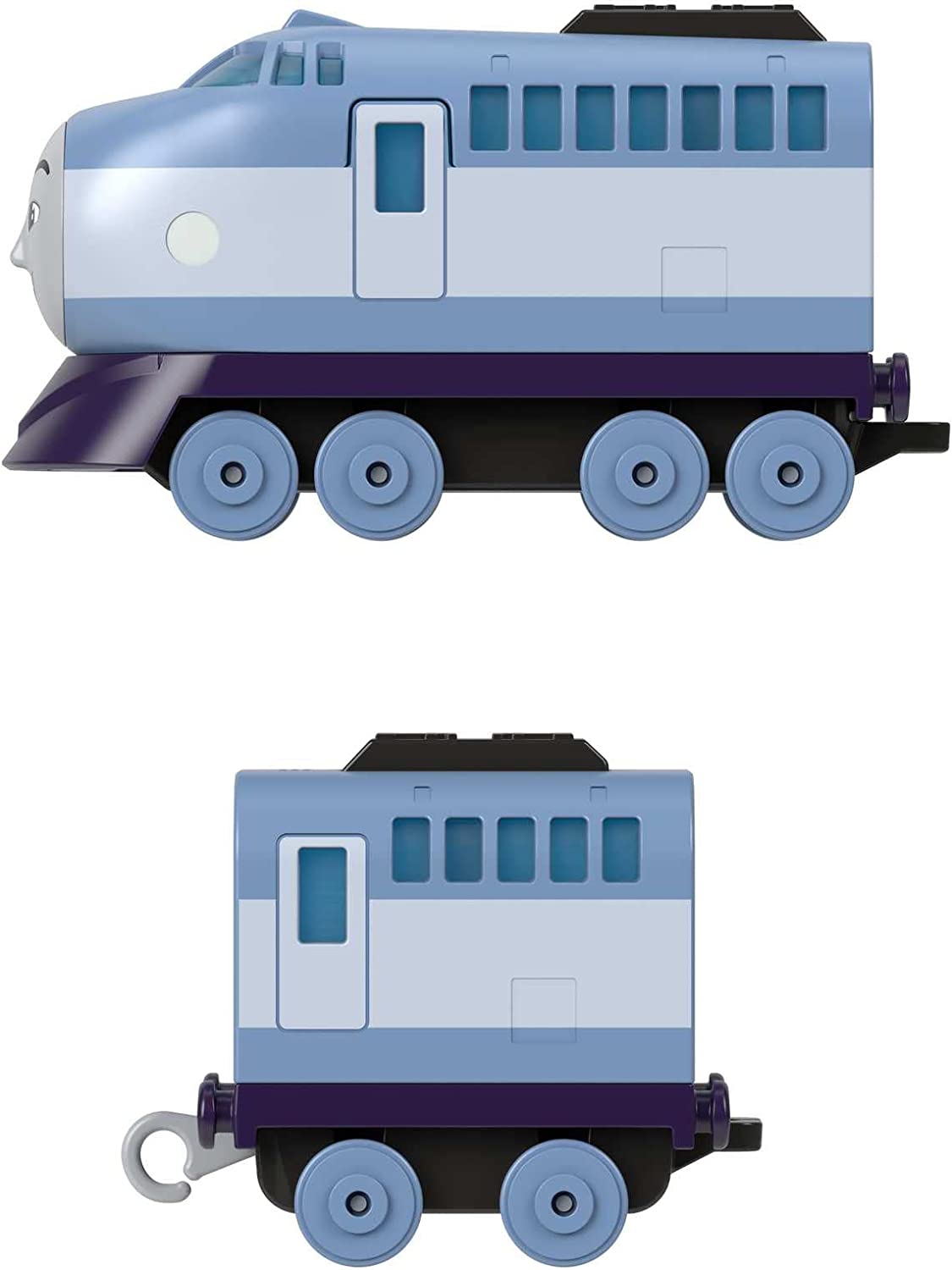 Thomas & Friends Fisher-Price die-cast push-along Kenji toy train engine for preschool kids ages 3+