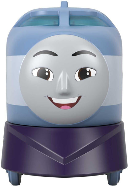 Thomas & Friends Fisher-Price die-cast push-along Kenji toy train engine for preschool kids ages 3+