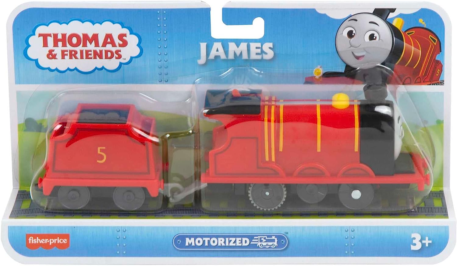 Thomas & Friends Fisher-Price Locomotora de Juguete motorizada para niños y niñas en Edad Preescolar a Partir de 3 años, HDY70