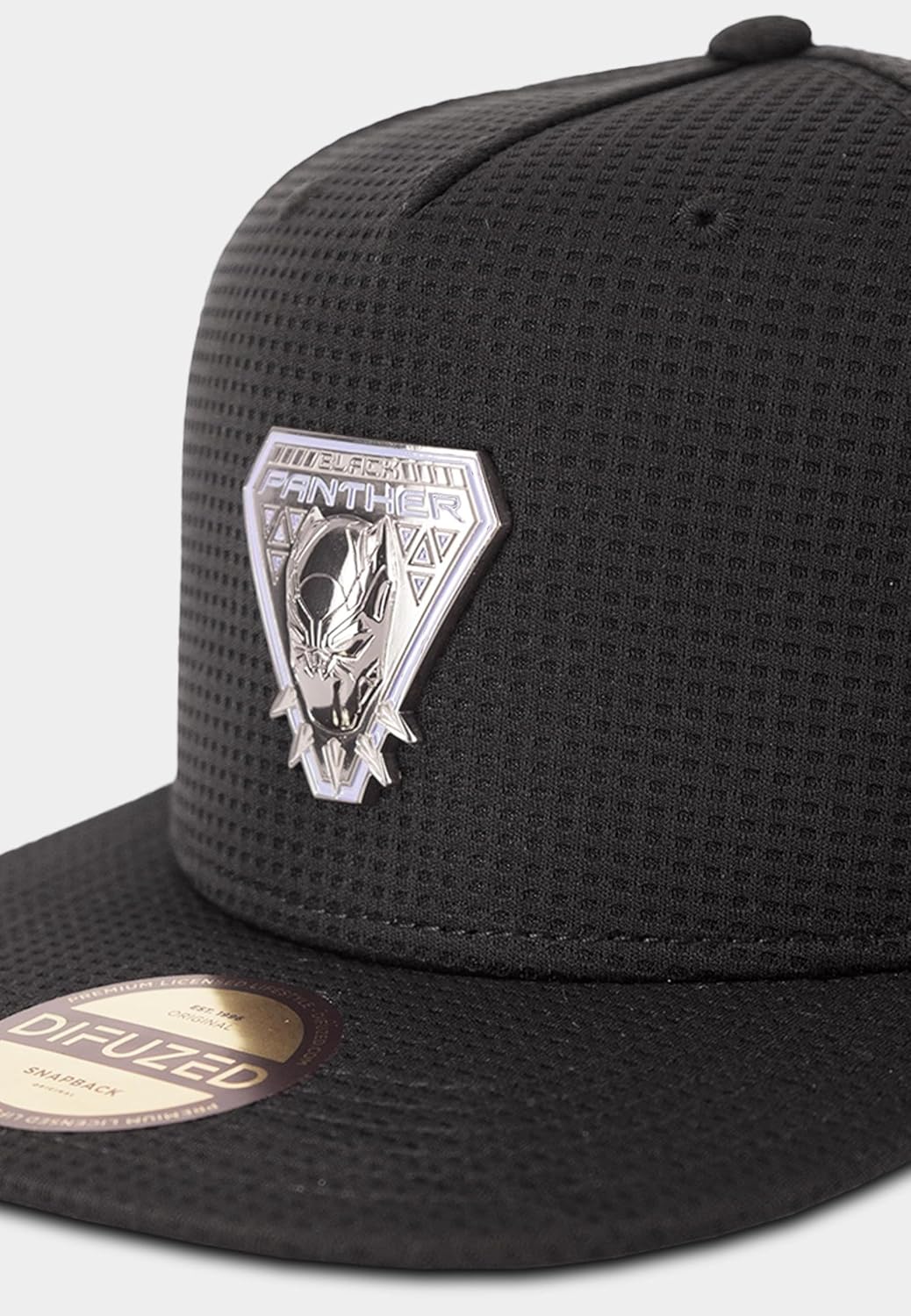 Marvel Herren Warner-Black Panther Novelty Cap, Einheitsgre
