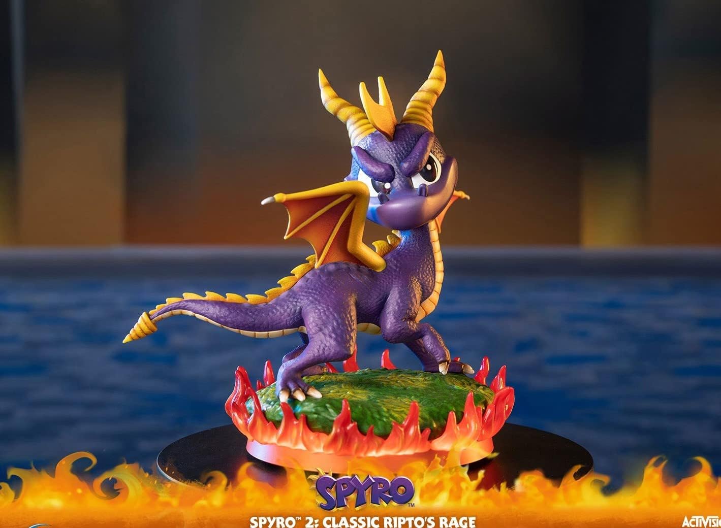First 4 Figures F4F Spyro 2 - Classic Ripto's Rage (Standard Edition) PVC Statue (20cm) (SPY2ST