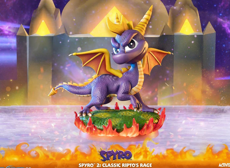 First 4 Figures F4F Spyro 2 - Classic Ripto's Rage (Standard Edition) PVC Statue (20cm) (SPY2ST