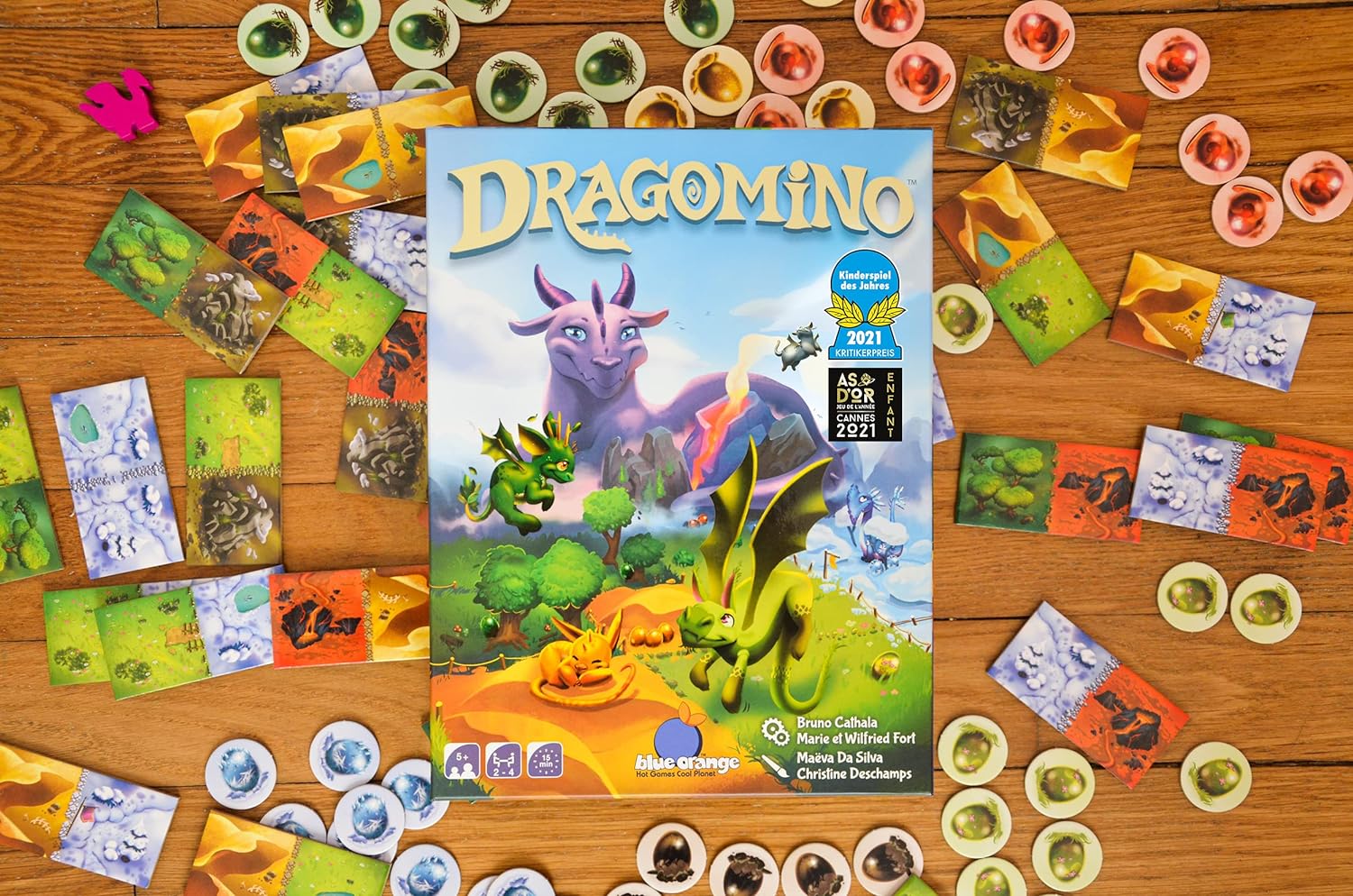 Blue Orange CSGDRAGOMINOUK Board Game