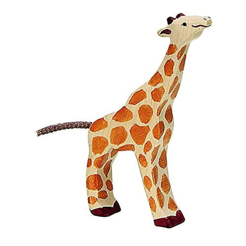 Holztiger Giraffe Feeding (Small