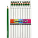Colortime - Driehoekige Jumbo kleurpotloden - Groen 12st.