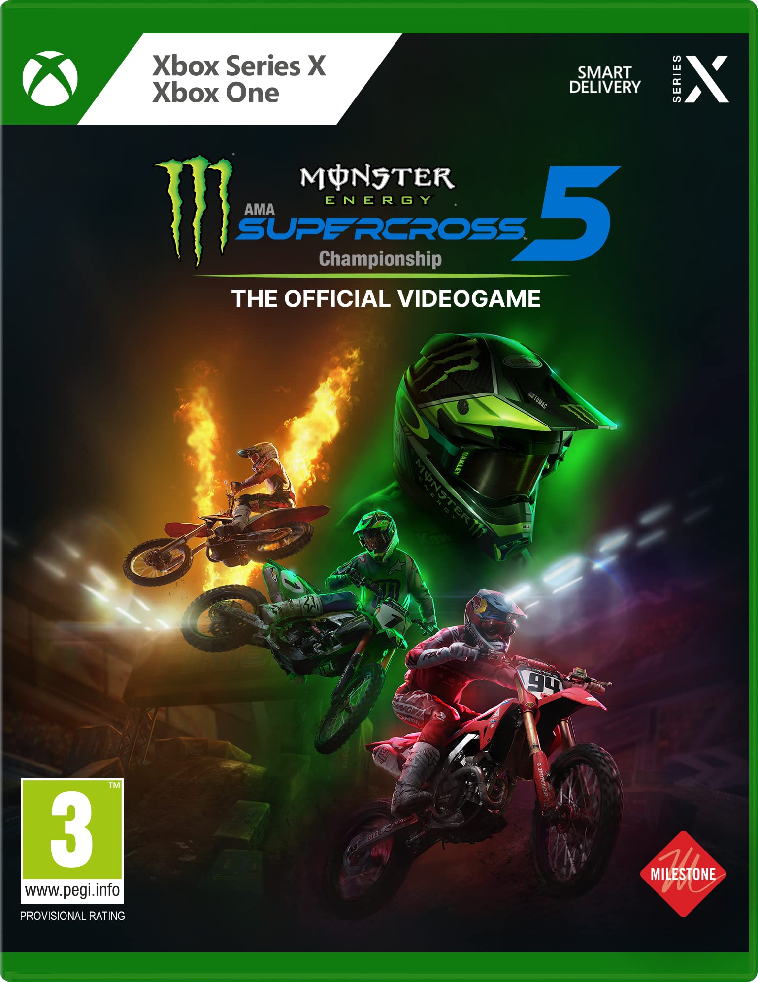 MILESTONE Monster Energy Supercross - The Official Videogame 5 (Xbox One