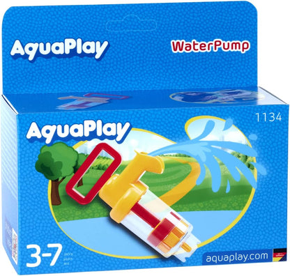 AquaPlay - Bomba de Agua pequeña – Juego de ampliación para vías de Agua AquaPlay Apto para cerraduras, 15 cm de tamaño, Accesorios para vías navegables, para niños a Partir de 3 años, 8700001134