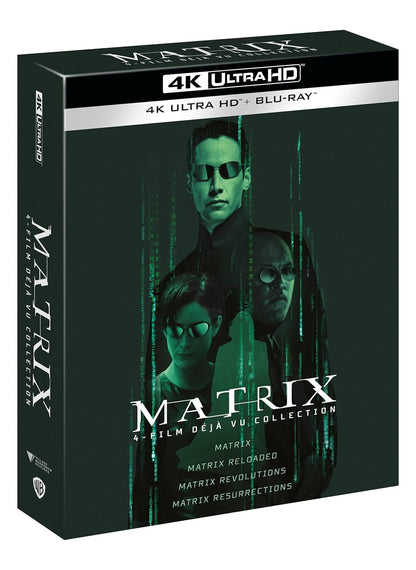 Matrix 4 Film Collection (4K Ultra-HD + Blu-Ray)