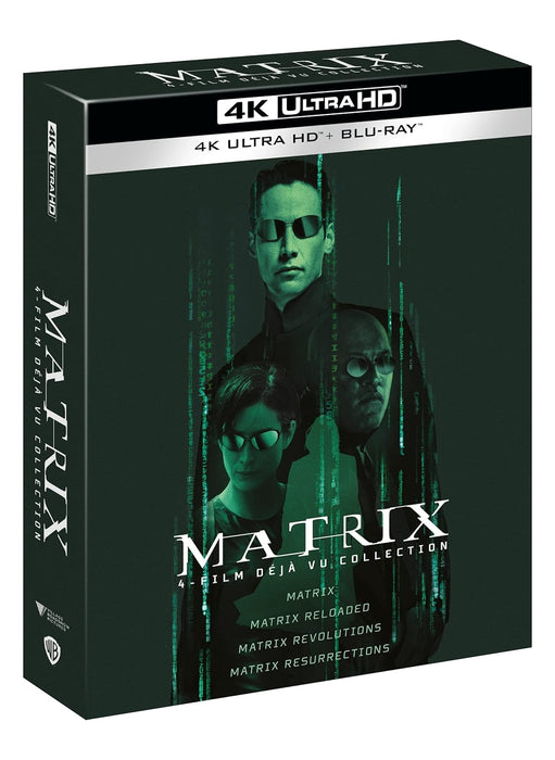 Matrix 4 Film Collection (4K Ultra-HD + Blu-Ray)
