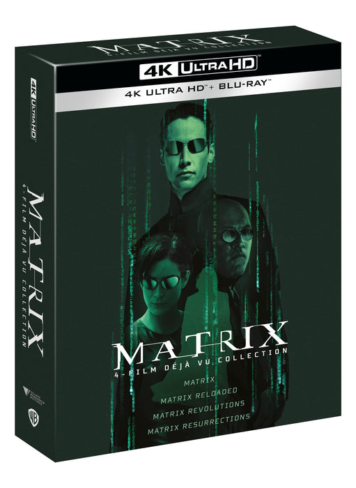 Matrix 4 Film Collection (4K Ultra-HD + Blu-Ray)