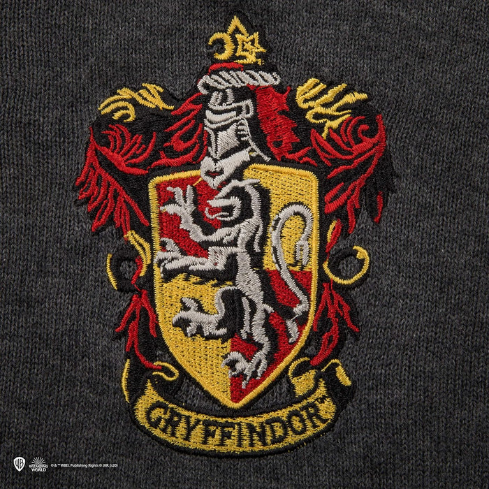 Cinereplicas - Harry Potter - Pull Hogwarts - V-Neck Grey - Gryffindor - Small