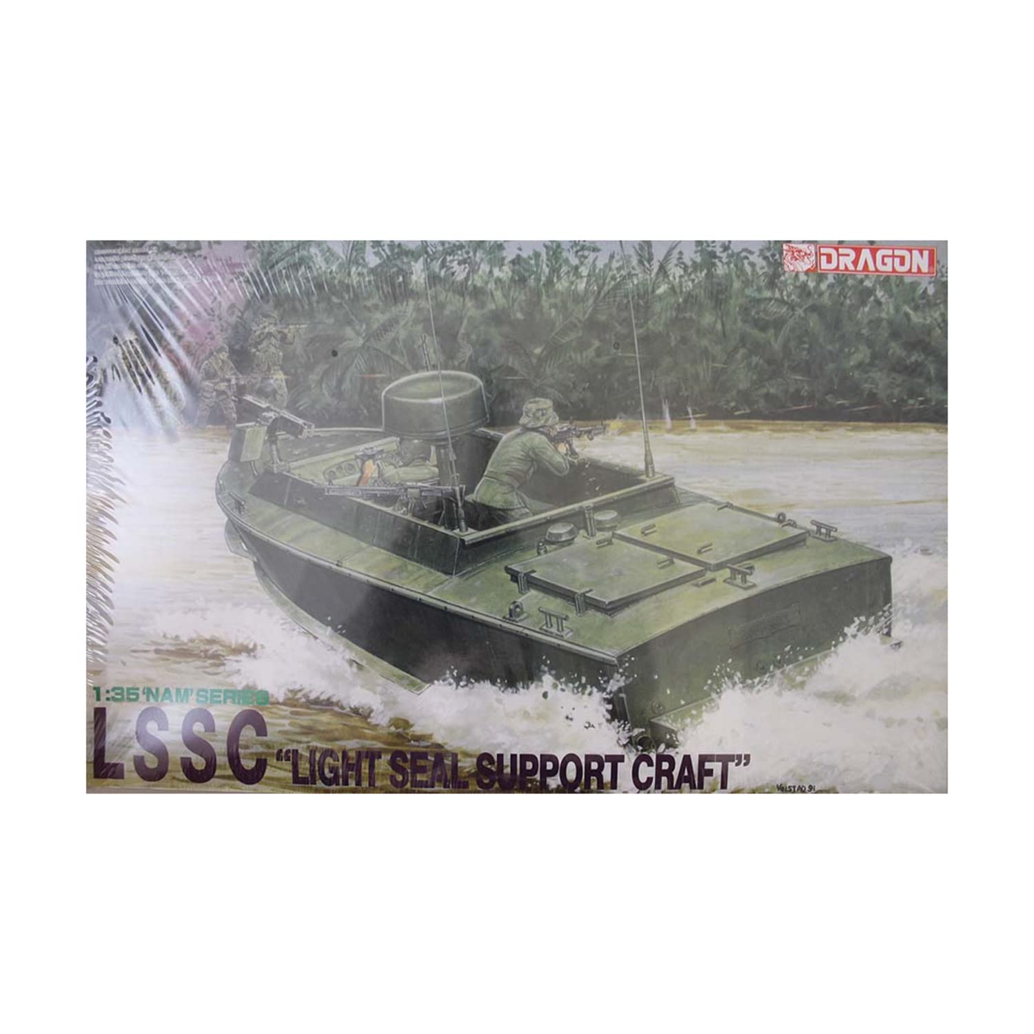 Dragon 1/35 LSSC Light Seal Support Craft # 3301 by Dragon Models