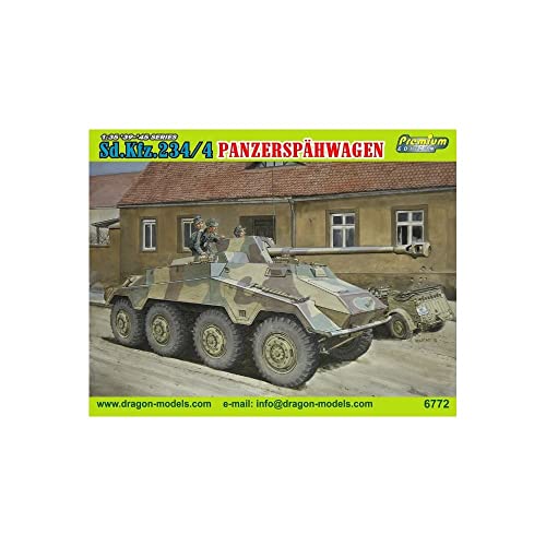 Dragon - 1/35 Sd.kfz.234/4 Panzerspahwagen (9/21) *