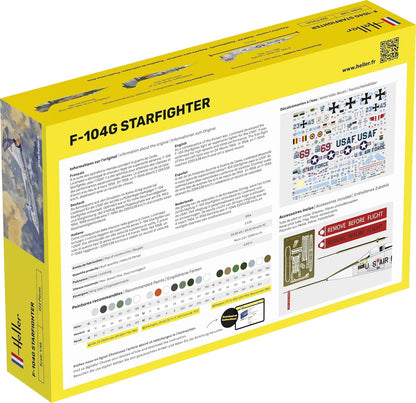 HELLER JOUSTRA Aeroplane model: starter kit: F-104G starfighter