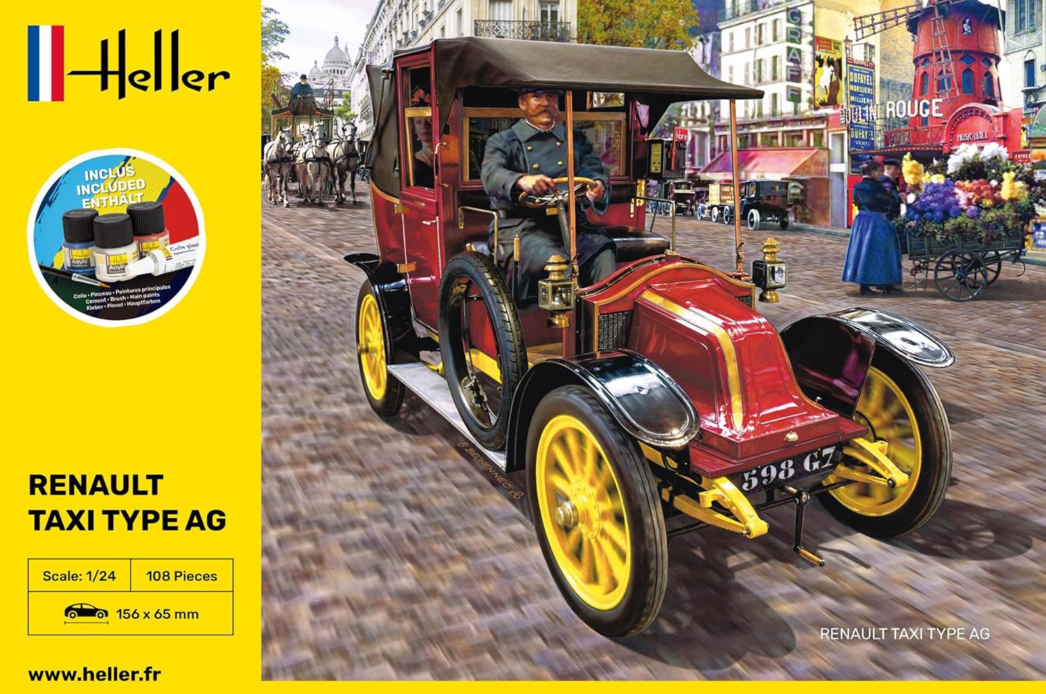 Heller HEL35705 Plastic Model kit, Various