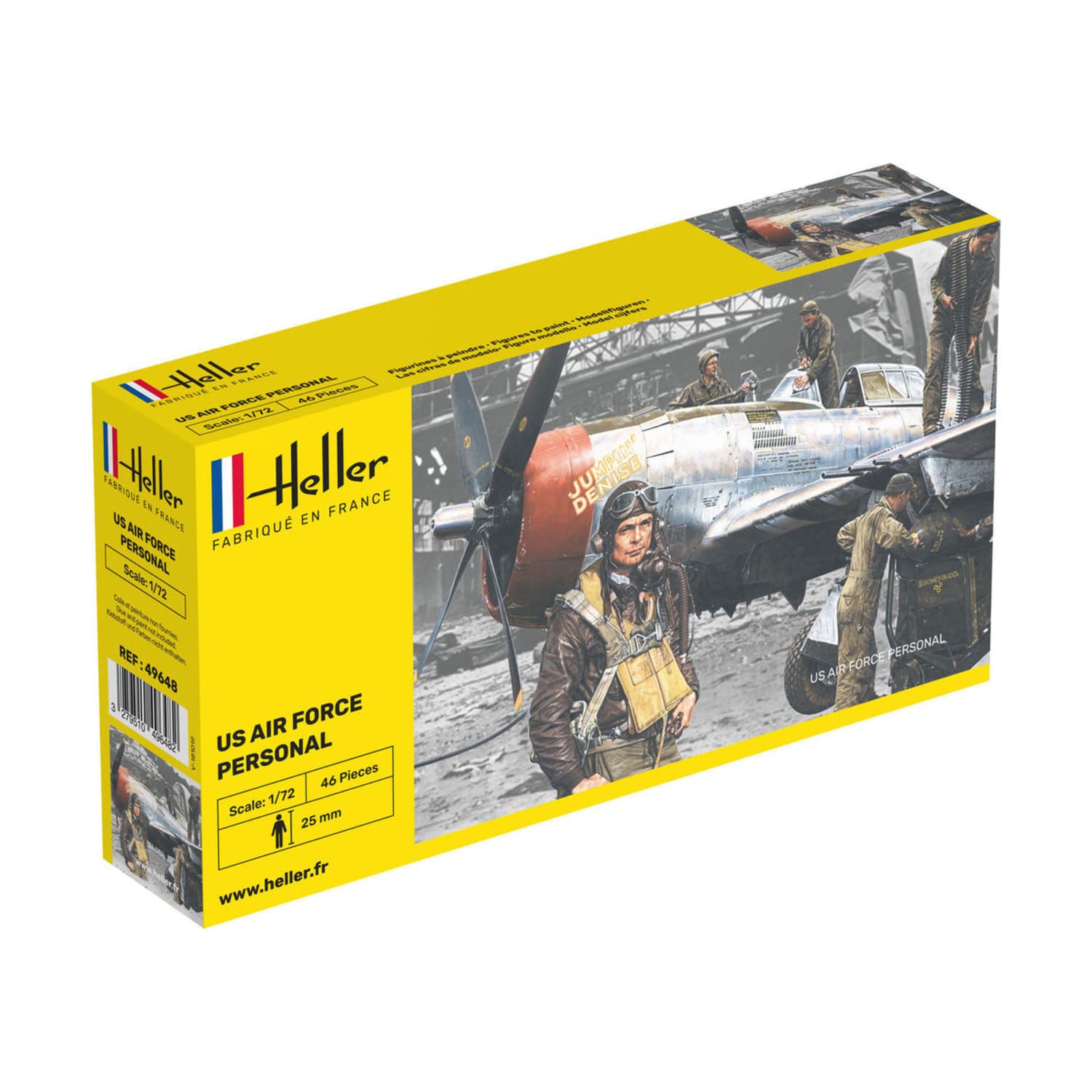 Heller HEL49648 Model Kit, Various