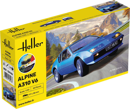 HELLER JOUSTRA Car Model: Starter Kit: Alpine A310